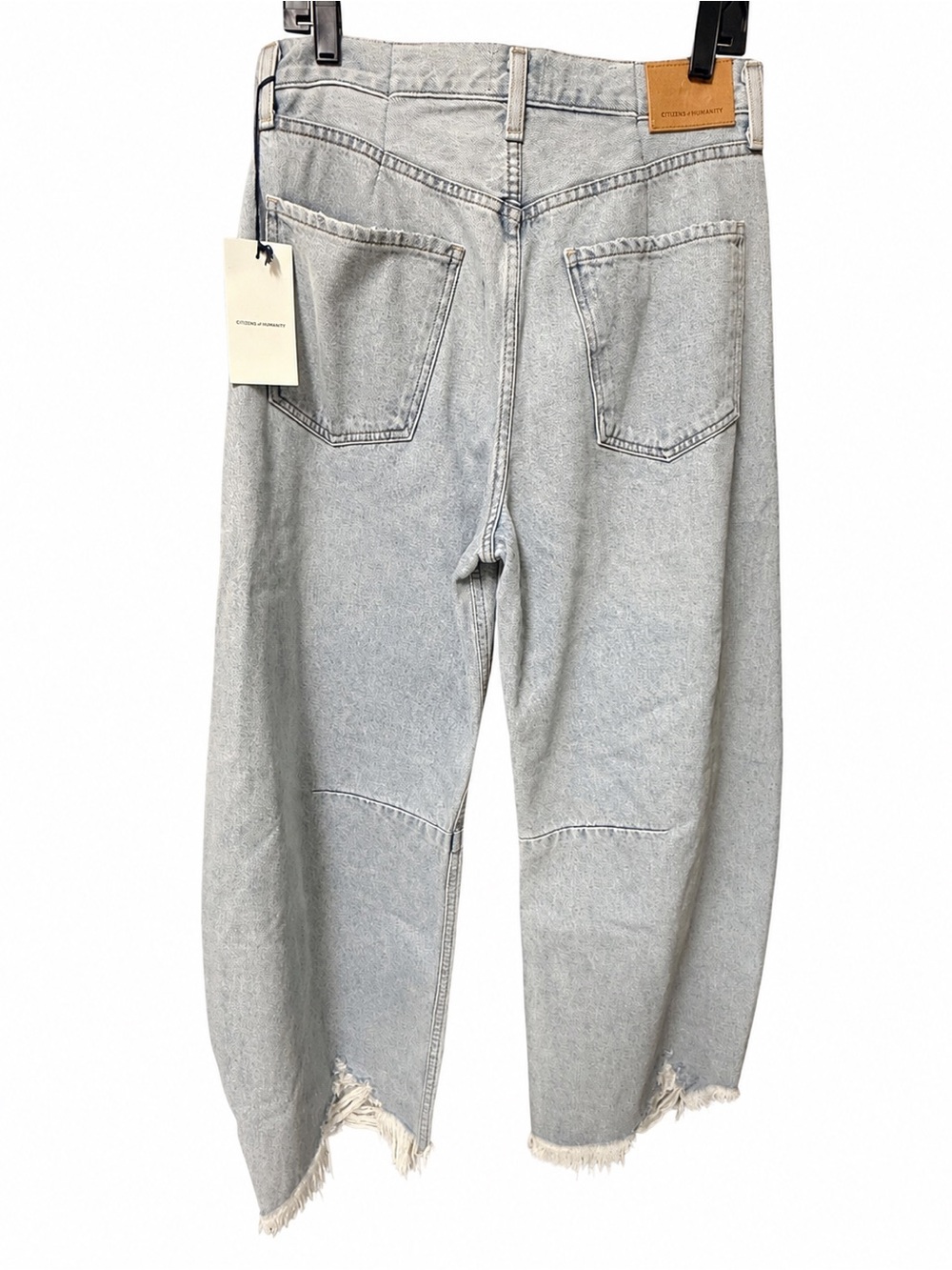 Citizens Of Humanity Barrel Light Blue High-Rise Wide Leg Jeans - Picture 2 of 14